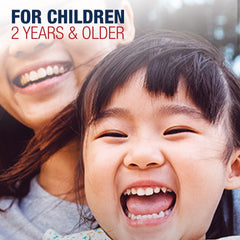 Aquaphor Children's Itch Relief Ointment on leg for outdoor irritation relief.