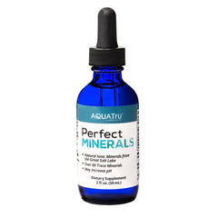 AquaTru Perfect Minerals bottle with dropper