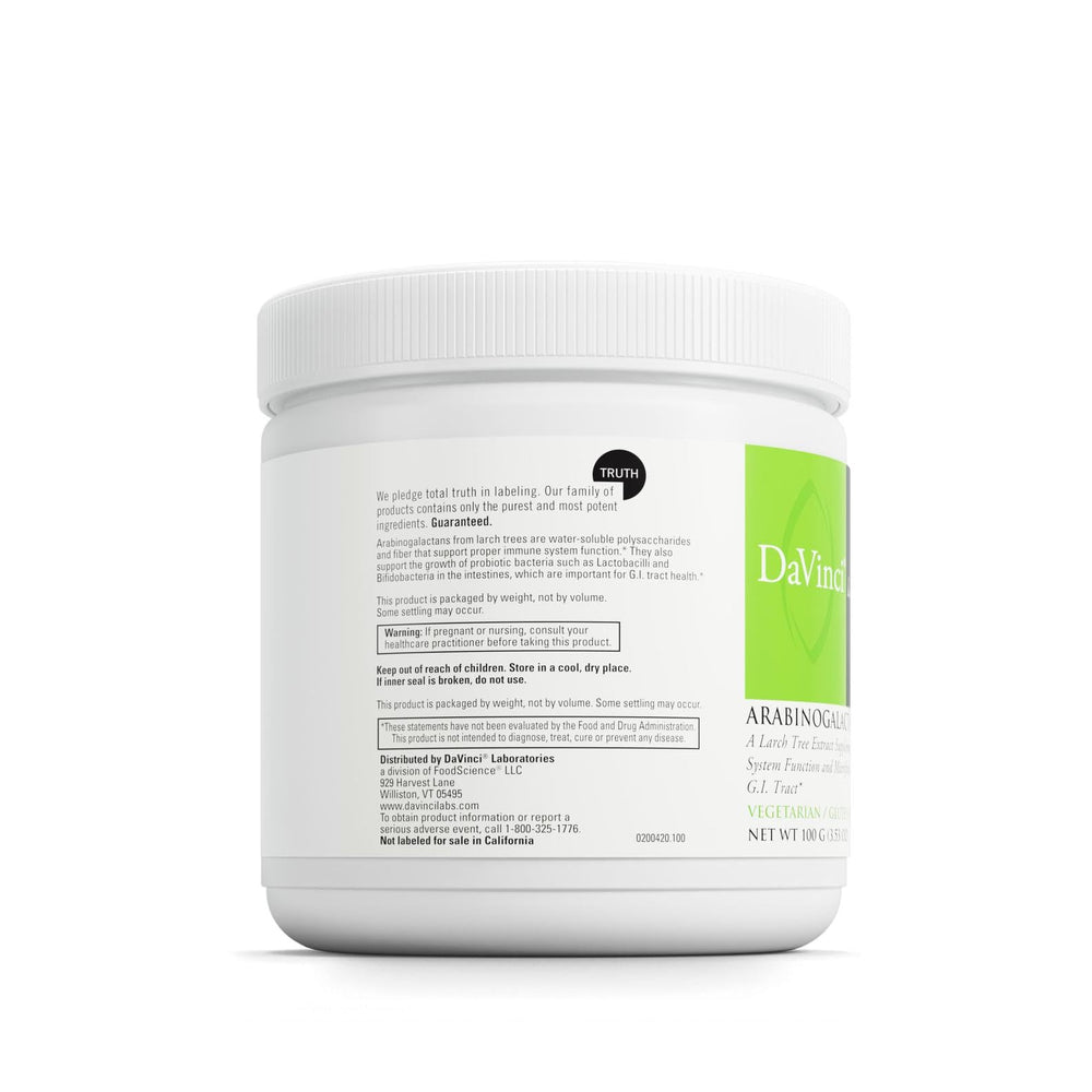 GI health concept with Arabinogalactan supporting gut microflora