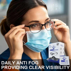 ARCHXX anti fog wipes being used on sunglasses