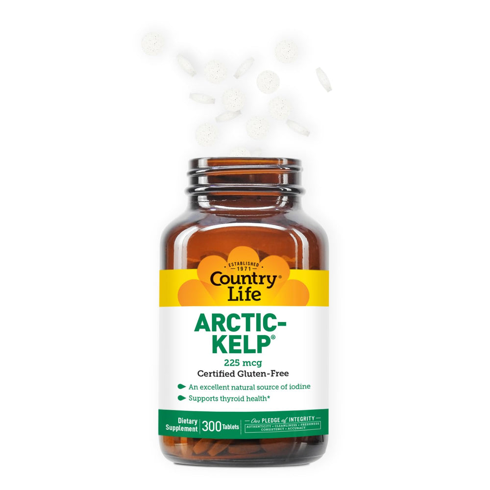 Country Life Arctic-Kelp bottle side view