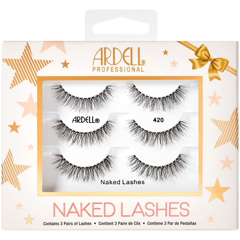 Ardell Naked Lashes 420 gift-set packaging, ideal for holiday gifting.