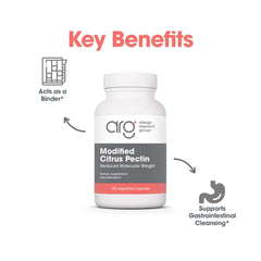 Illustration of reduced molecular weight citrus pectin