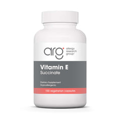 Bottle of Allergy Research Group Vitamin E Succinate 400 IU - 100 Count
