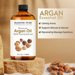 Argan oil for skin care and aromatherapy