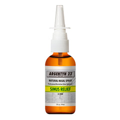 Argentyn 23 Sinus Support nasal spray bottle - front view