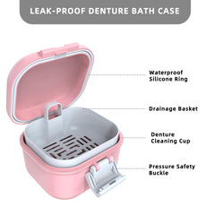 Versatile care box suitable for braces, aligners, retainers, and mouth guards