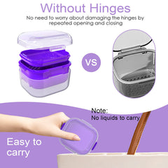 Denture Cup Safe for Dishwasher and Hot Water