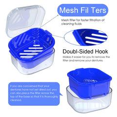 Dishwasher and hot water safe denture cup