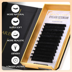 ARISON LASHES Curvature range B-40 to CC-65 for versatile styling