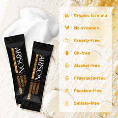 ARISON LASHES eyelash cleanser foaming action for daily, gentle lash care