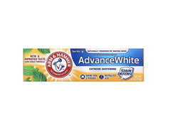ARM & HAMMER Advance White Baking Soda & Peroxide Toothpaste 4.3 oz packaging with Extreme Whitening formula