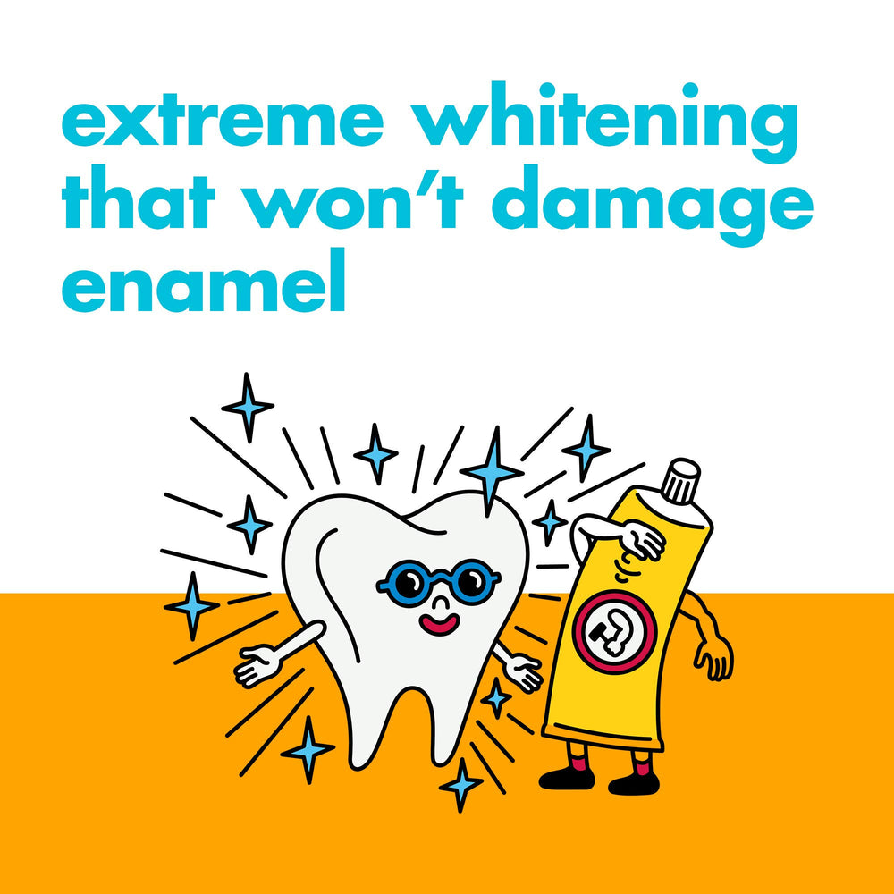 Front view of ARM & HAMMER toothpaste 6-pack packaging
