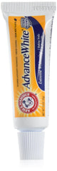 Arm & Hammer Advance White toothpaste 0.9 oz 3-pack front view