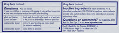 Close-up of three Arm & Hammer toothpaste tubes