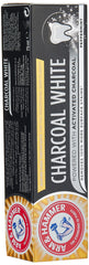 Activated charcoal powder texture for whitening