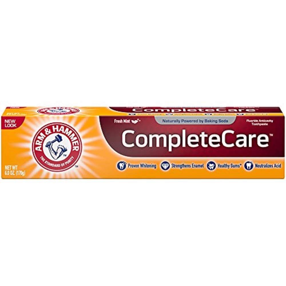 ARM & HAMMER Complete Care Fresh Mint toothpaste 6 oz – pack of 4, image 1