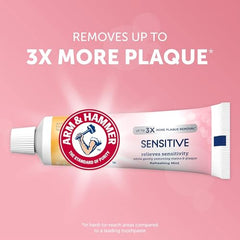 Compact 6-pack ARM & HAMMER toothpaste for on-the-go use