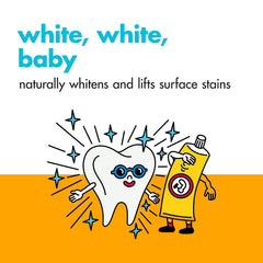 Anticavity whitening toothpaste for sensitive teeth