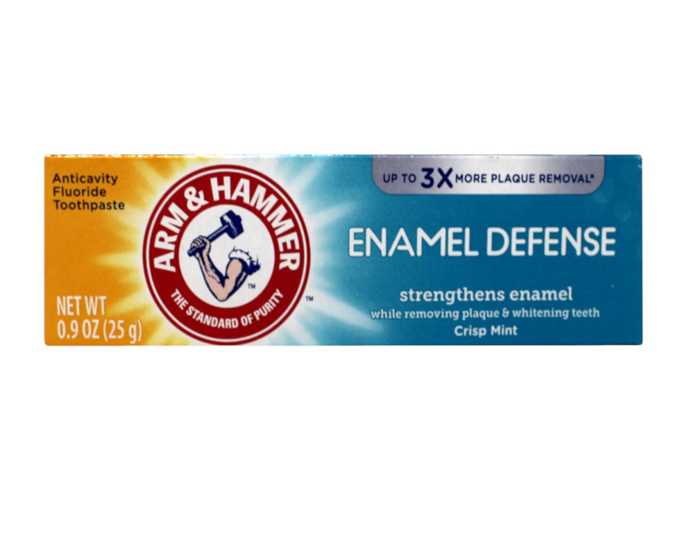 Arm & Hammer Truly Radiant Bright & Strong Whitening Toothpaste 0.9 oz tube – Pack of 6