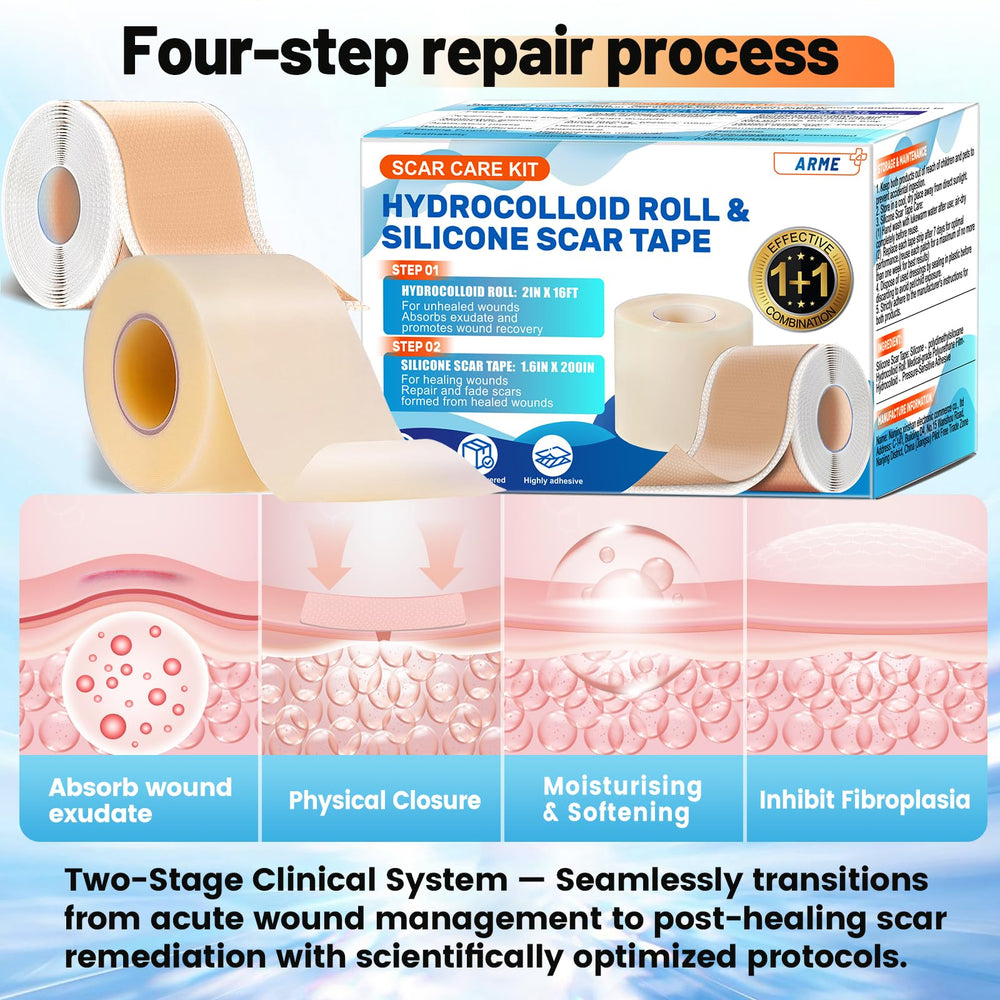 Arme individually-sealed packaging preserves hygiene and freshness