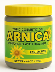Arnica Cream Sore Muscle Massage Gel Pomade packaging