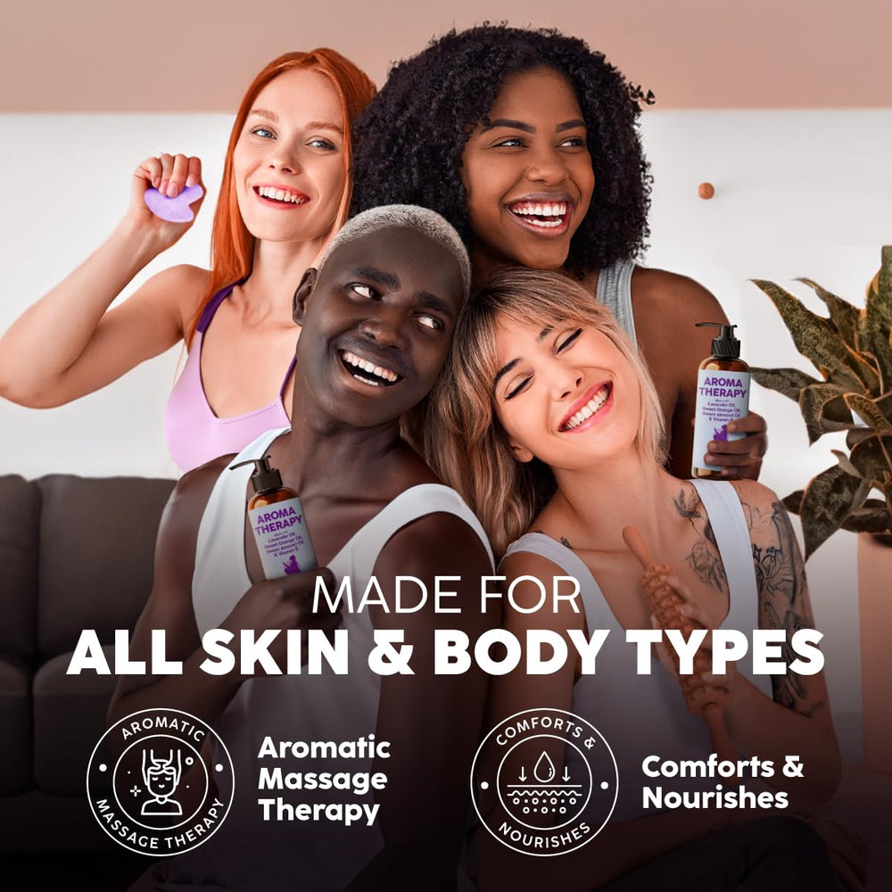 Arnica-infused ingredients in massage oil