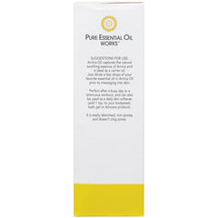 Arnica Oil absorbed into skin with a non-greasy finish