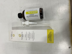 Aroma close-up of Arnica Oil showing bitter herbal scent