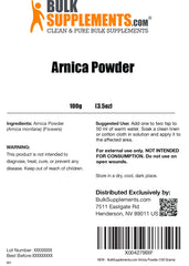 Arnica powder suitable for daily wellness use