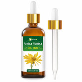 Arnica Montana essential oil in amber bottle with dropper (100 ml)