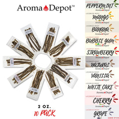 Peppermint licorice root chew sticks flavor, Aroma Depot, 2 oz, 6.5-7 inches