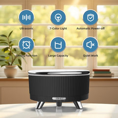 Aroma diffuser with night light and 7-color LED