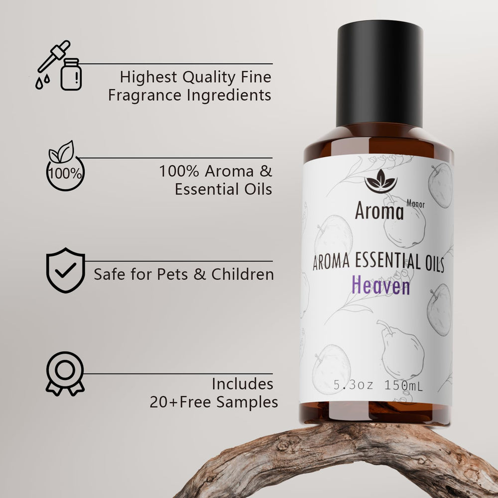 Aroma Manor oil diffusing in living room providing quick room refresh