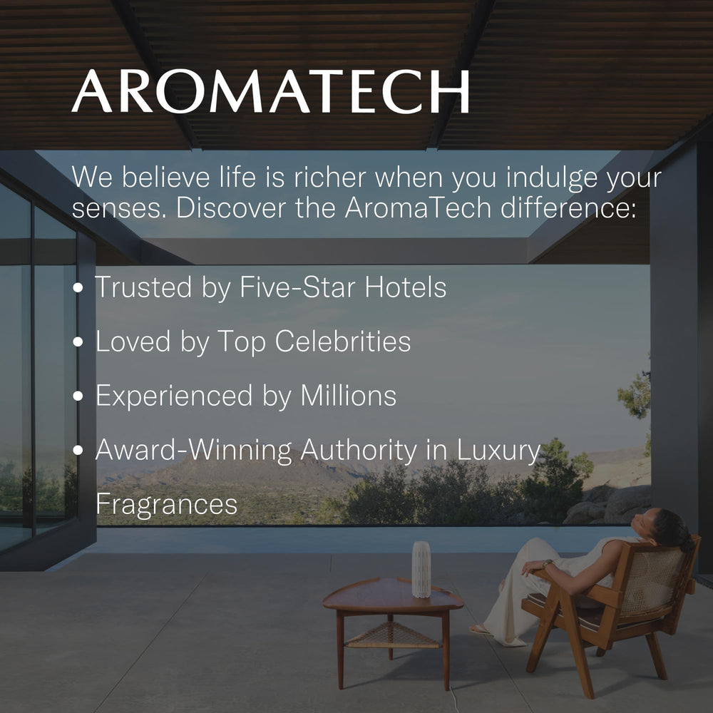 Close-up of the AromaTech Between The Sheets bottle