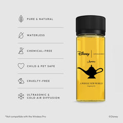 Close-up of Bergamot Orange Blossom Rose notes on fragrance oil label