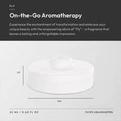 Aroma360 Fly base notes Tonka Bean and Amber deliver warm depth.