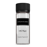 Aroma360 hourglass diffuser setup, showcasing sleek design for a premium at-home fragrance.