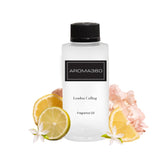 Aroma360 London Calling Oil Blend bottle, 6.7 oz, featuring white tea and lime notes