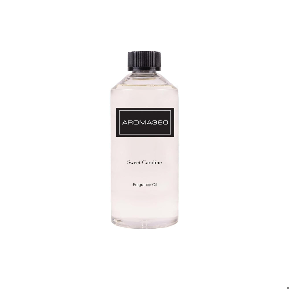 Aroma360 Sweet Caroline 500mL diffuser fragrance oil bottle