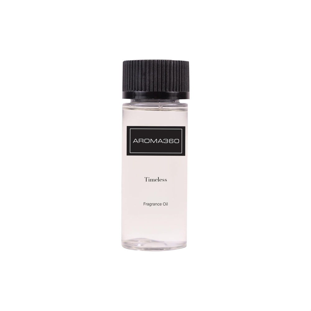 Aroma360 Timeless 50mL fragrance oil bottle front view