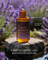 Aromadd Lavender Diffuser Oil packaging shown beside a diffuser for gifting.