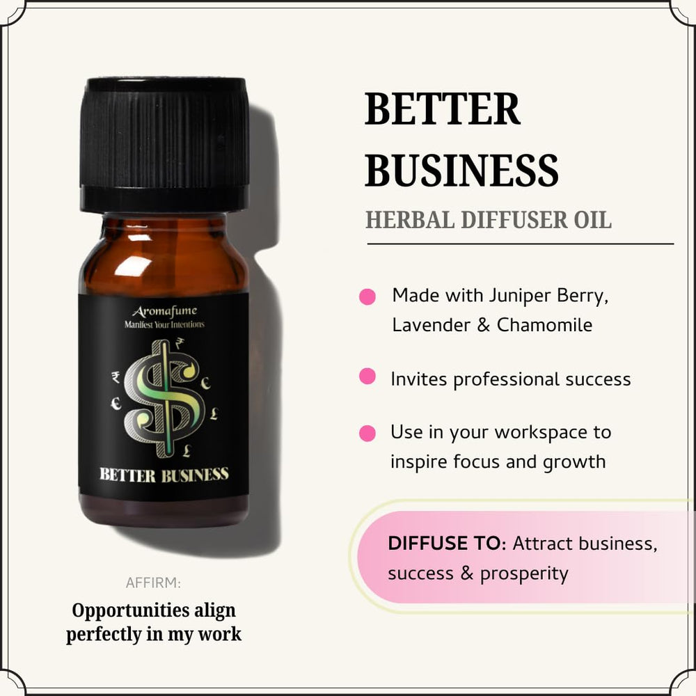 Aromafume diffuser oil label closeup reveals cinnamon and sandalwood notes for grounding rituals.
