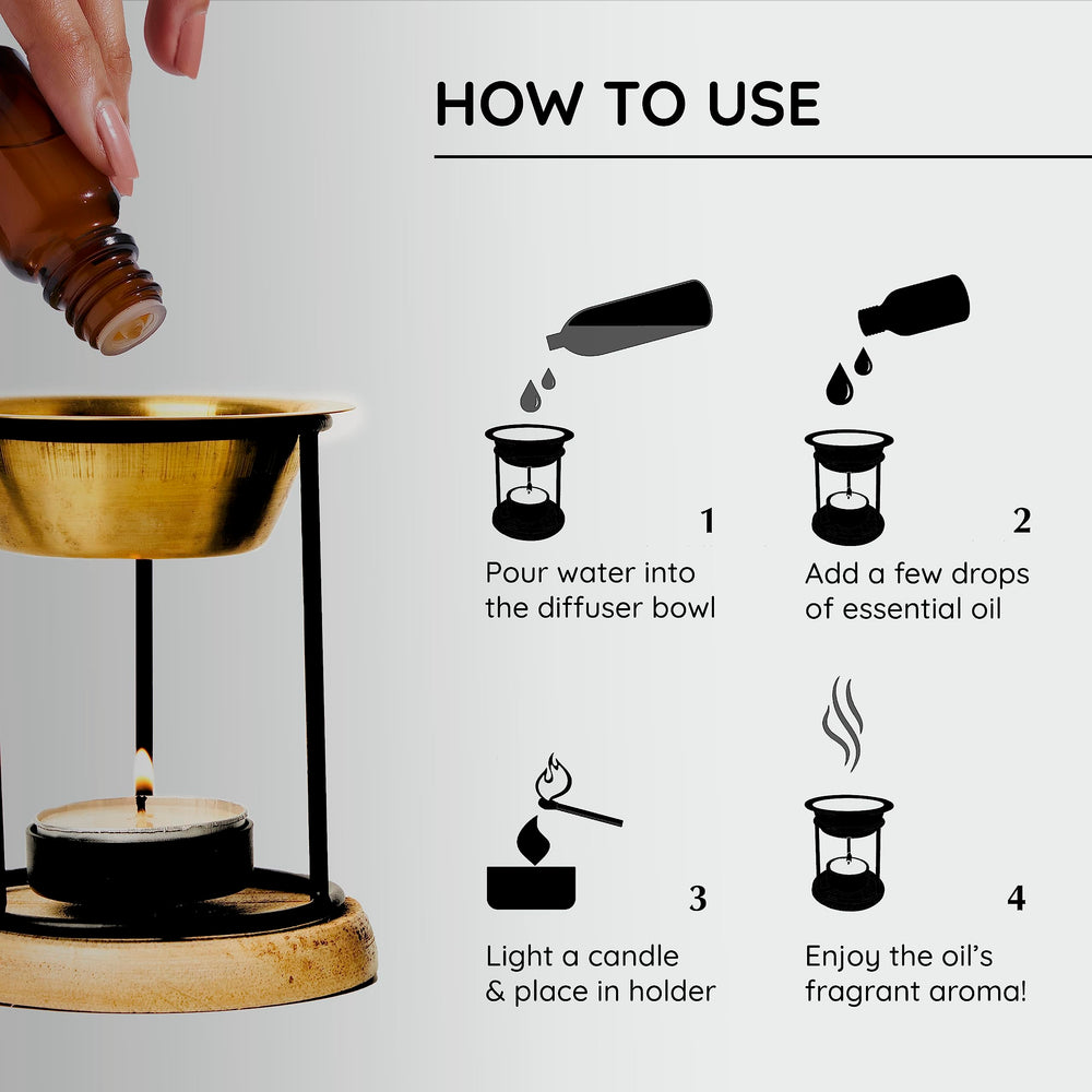 Aromafume tea light candle fuels a long lasting aroma ritual.