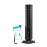 AROMALEV Tower Diffuser wireless mode enables cordless aromatherapy anywhere.