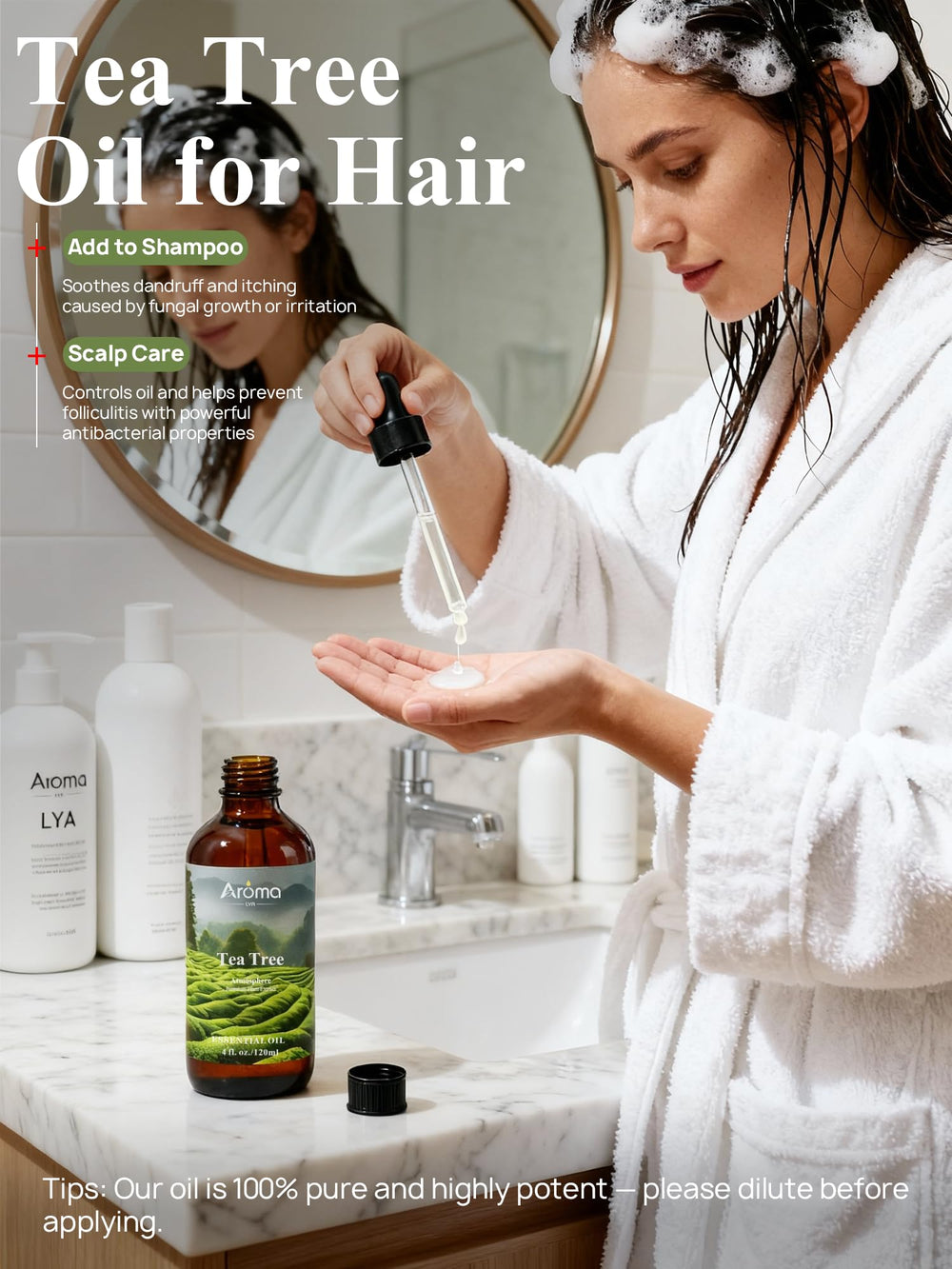 Tea tree oil skin benefits for clearer skin