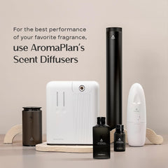 USA-made diffuser oil packaging emphasizing eco-conscious formula