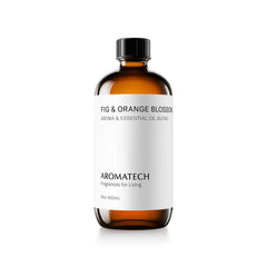 Aromatech Fig & Orange Blossom essential oil bottle with label