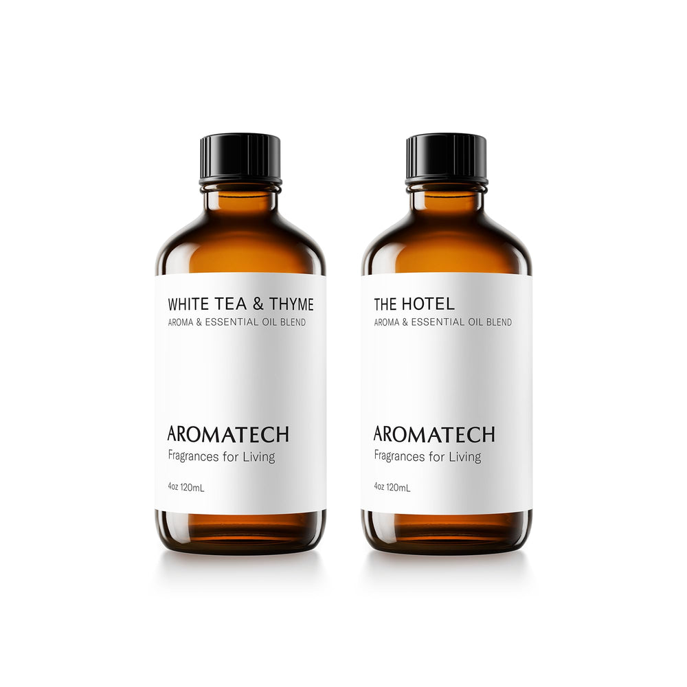 AromaTech The Hotel fragrance bottle and packaging