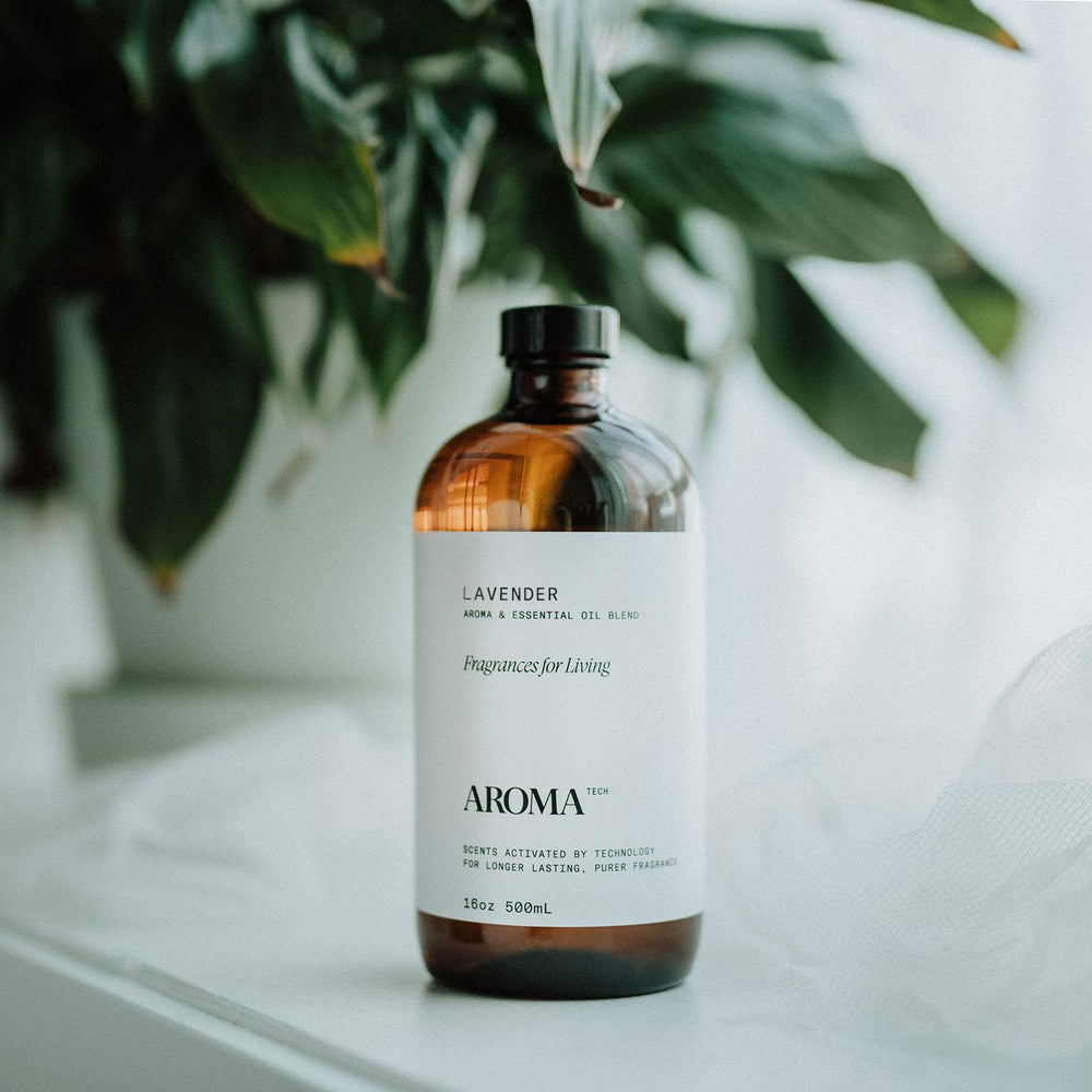 Diffuser releasing Lavender aroma in a room